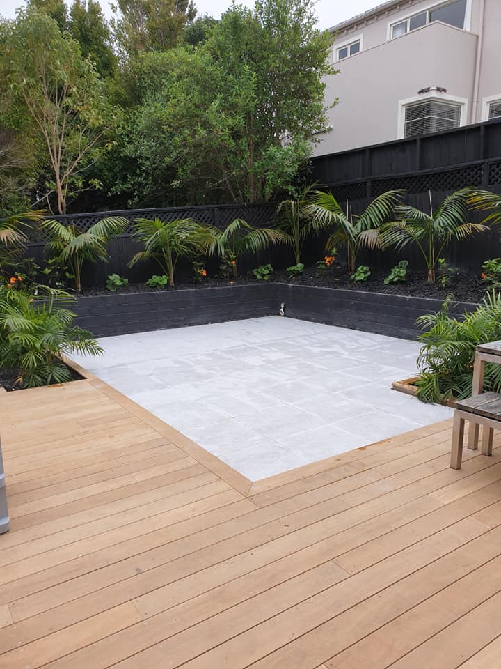 Patio paving